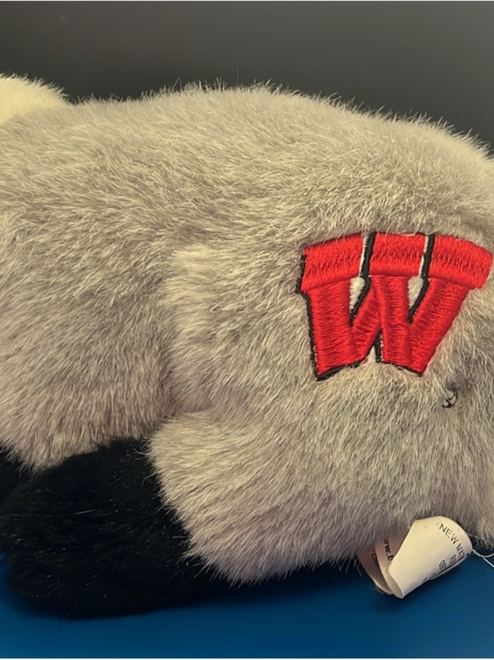 Bucky Badger stuffy